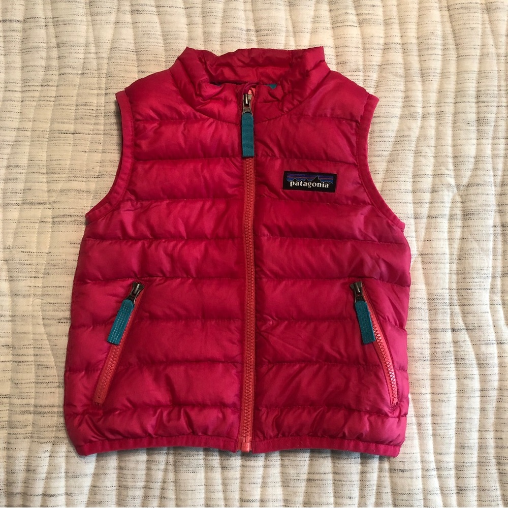 Petagonia baby duck down vest 6-12M